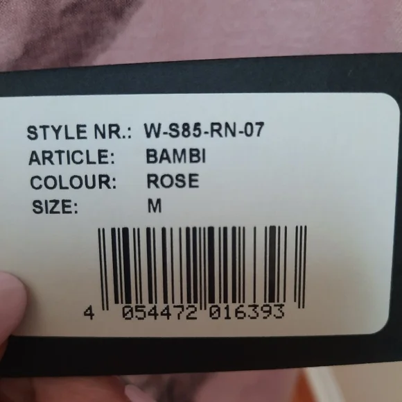 Rockstars & Angles Los Angeles Pink Graphic Bambi Deer Short Sleeve Top - Picture 8 of 9